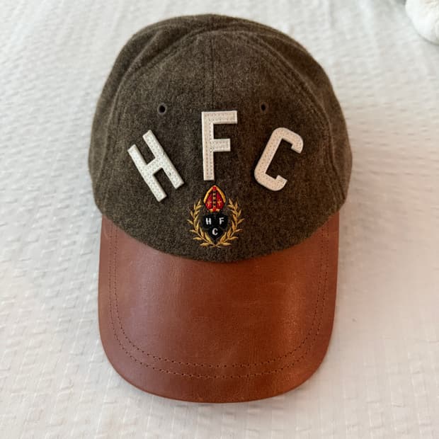 헤리티지플로스 울 레더 캡