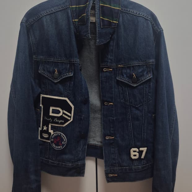 랄프로렌 여성 데님 트러커 M 사이즈