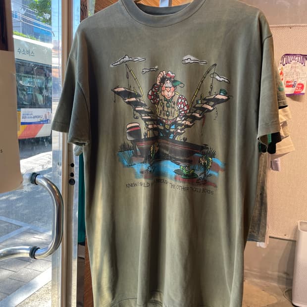 80s 후르츠오브더룸 썬페이드워싱