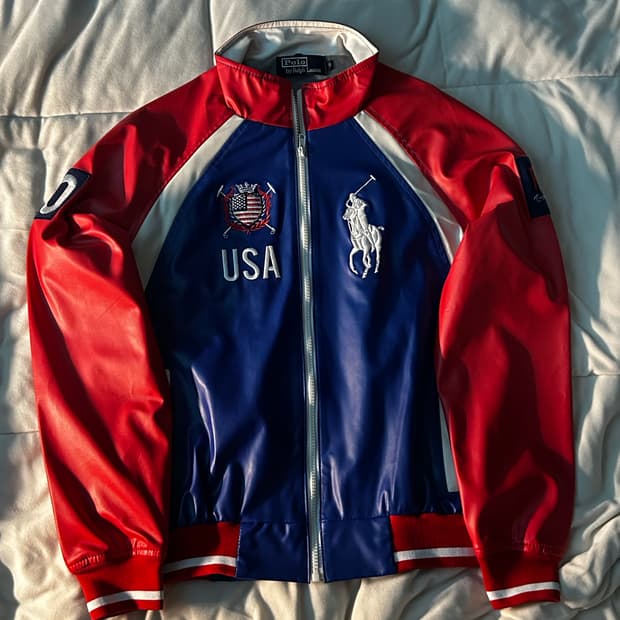 (급처)폴로 랄프로렌 빅포니 USA 레이싱 자켓