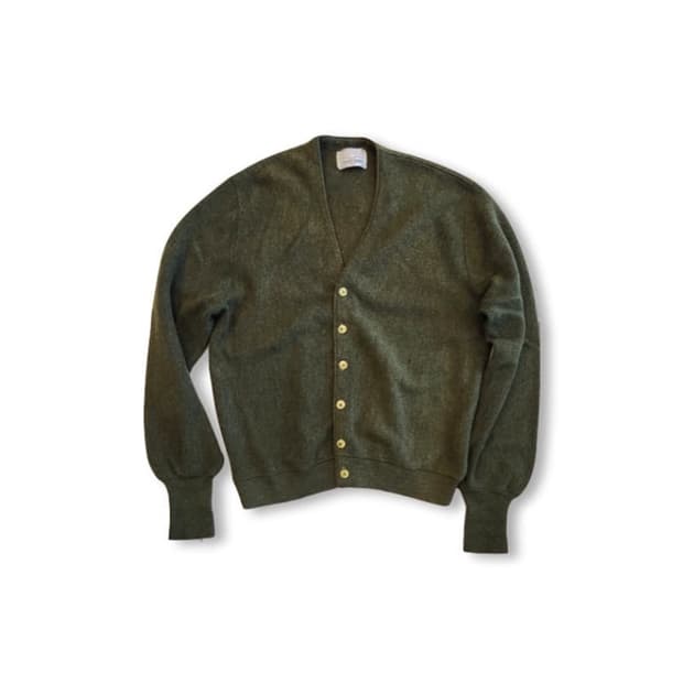 60s Vintage Alpaca Cardigan