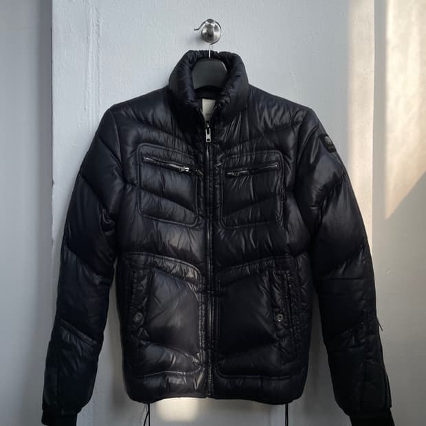 디젤 바이커 다운 자켓