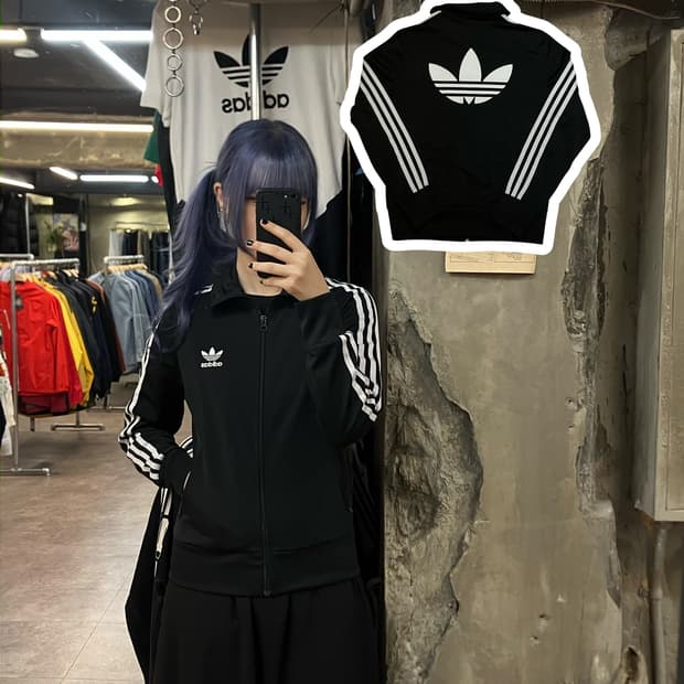 아디다스 파이어버드 져지 블랙 95 #csz2221