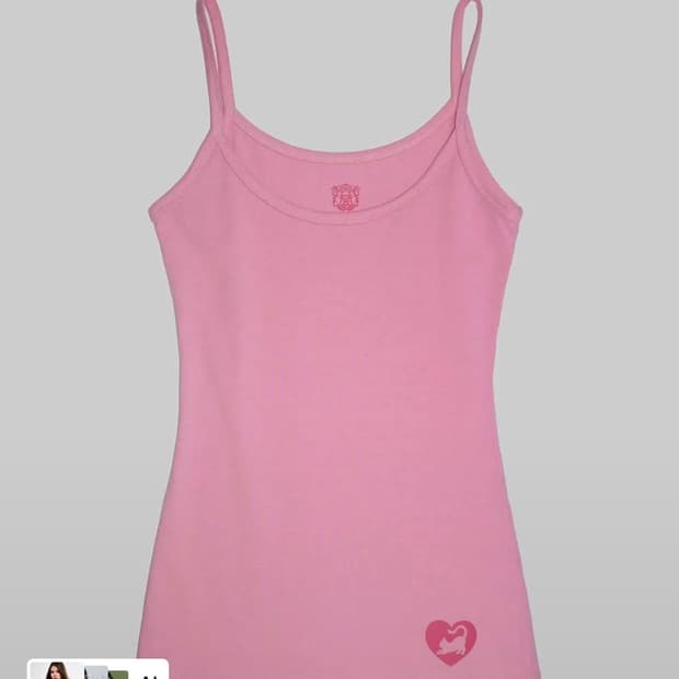 스컬프터 Sweet Kitty Tank Top Acid Pink
