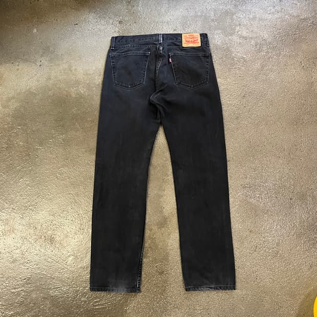 리바이스505 블랙진 (33“)