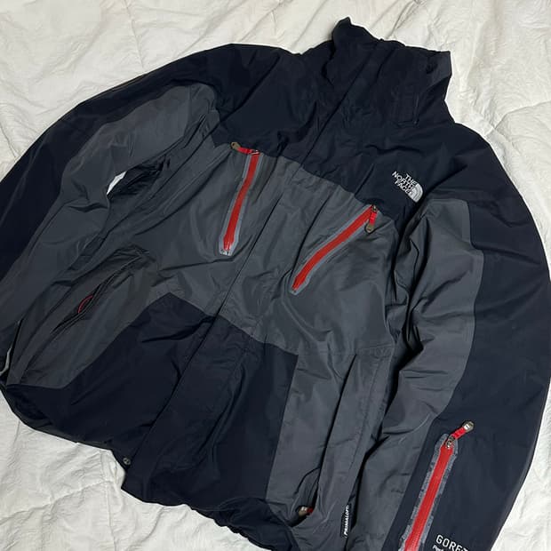 노스페이스 고어텍스 패딩바람마깅 파카 라지