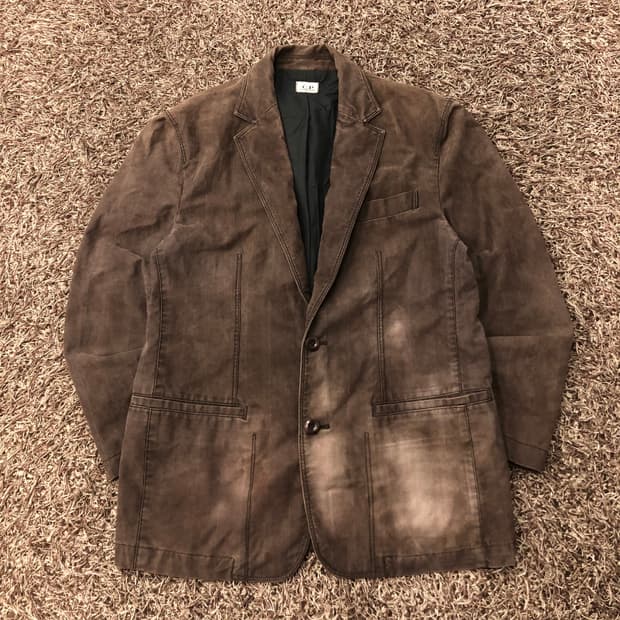 CP컴퍼니 00s 가먼트워싱 블레이저 자켓