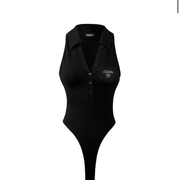 힐다 바디수트 Emo Collar Bodysuit