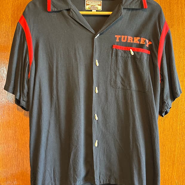 빈티지 볼링셔츠