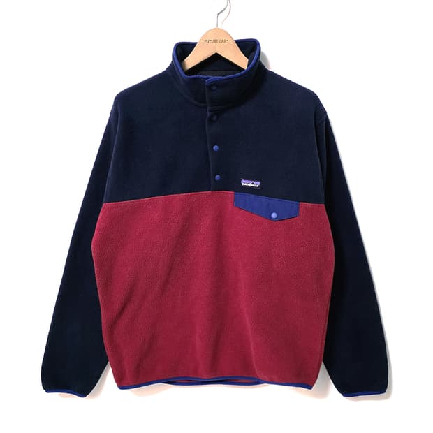 [M] 파타고니아 신칠라 스냅티 네이비 레드