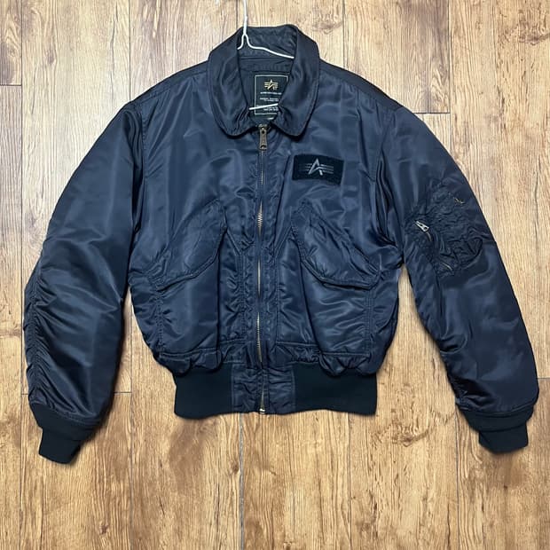 00s 알파인더스트리 CWU -45p 플라이트 자켓 L