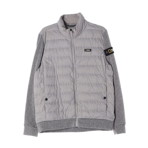 내셔널지오그래픽 하이브리드 패딩 집업 자켓 M