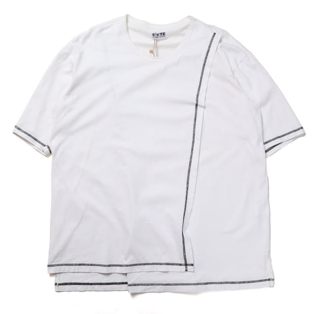 요지 야마모토 S'yte Layered T-shirt 

