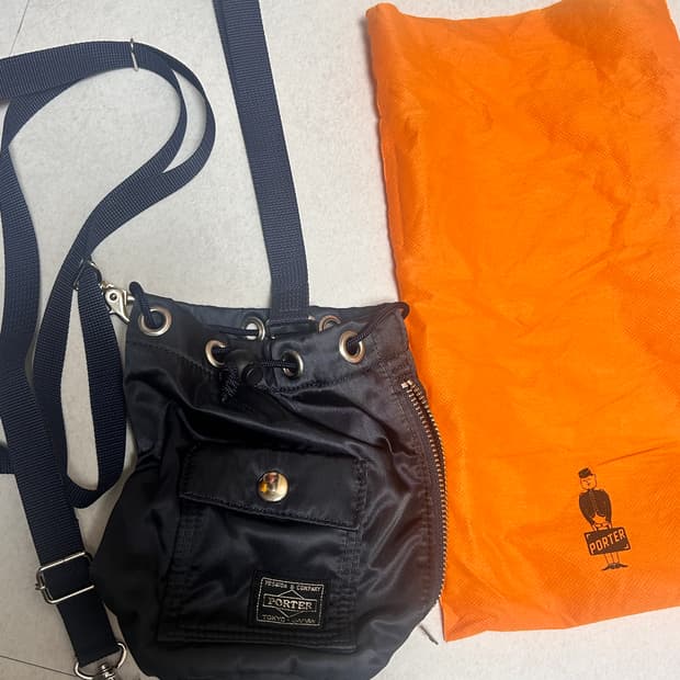 요시다포터 하울본삭미니 네이비