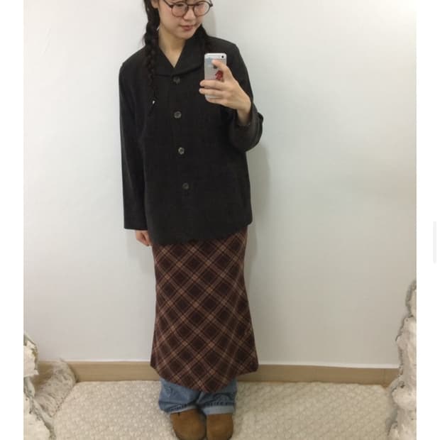 옷속무 머메이드 스커트