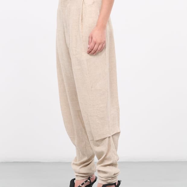 Elena velez 아티저널 린넨팬츠