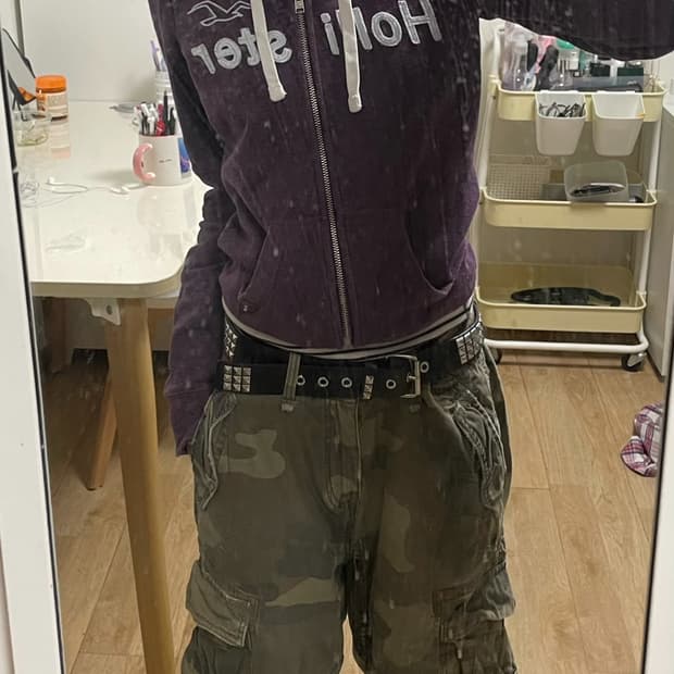 홀리스터 후드집업