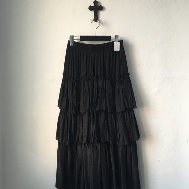 Layer long skirt