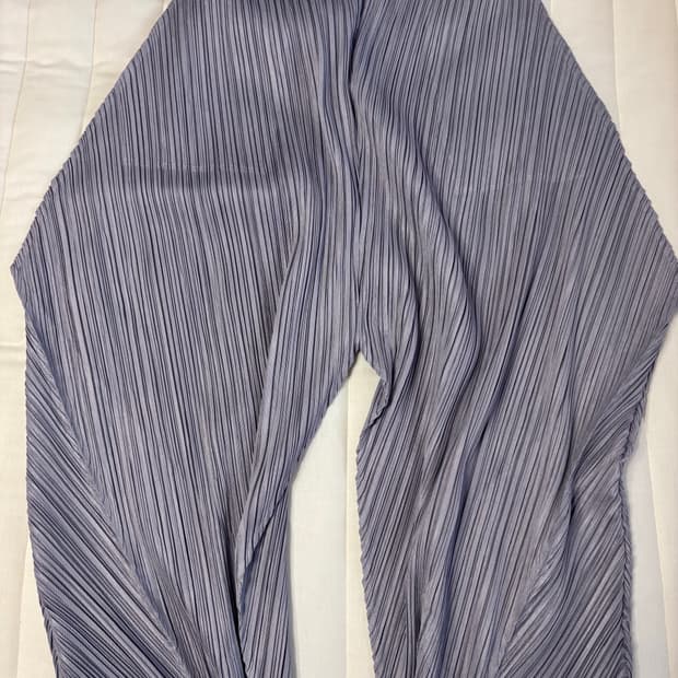 플리츠플리스 팬츠 이세이미야케