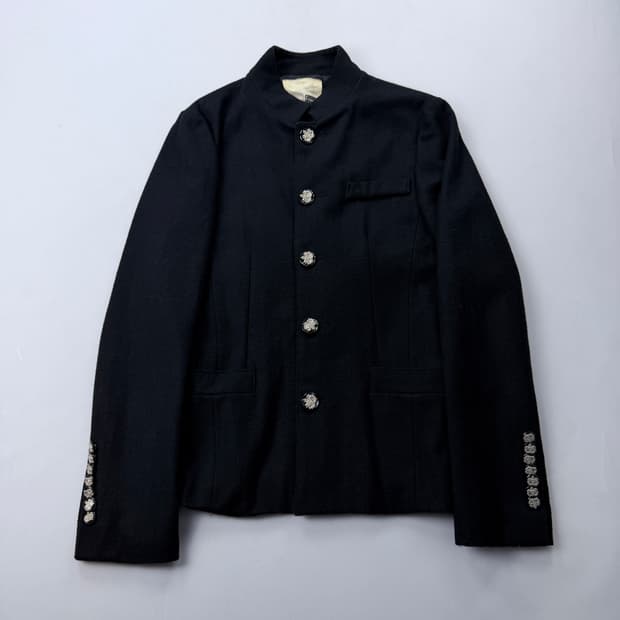 코스믹원더 차이나카라 울 블레이저 자켓