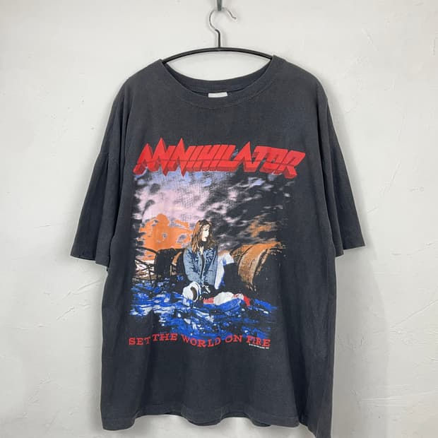 1993 ANNIHILATOR 투어 티셔츠