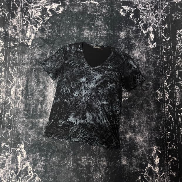 Tornado mart 00s leopard pattern top