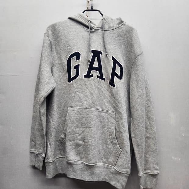 GAP 갭 빅로고 자수 후드티 S(M)