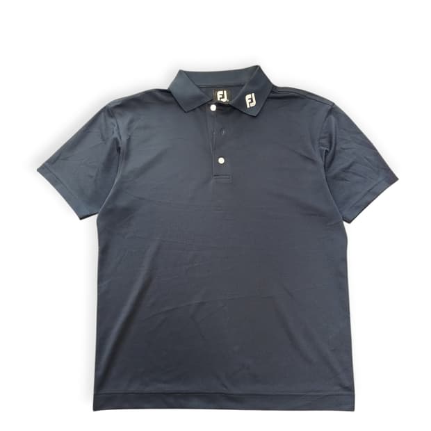 풋조이 네이비 반팔 셔츠 