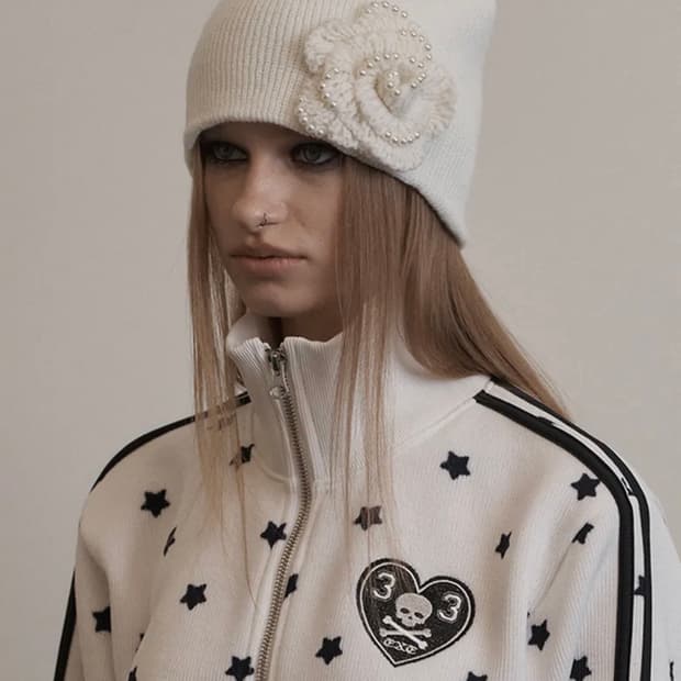 셋업엑스이 비니 아이보리