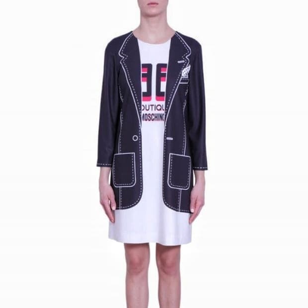 부티크 모스키노 블레이저 이펙트 원피스