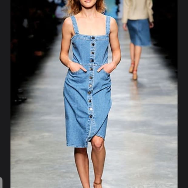 스텔라 맥카트니 데님 원피스