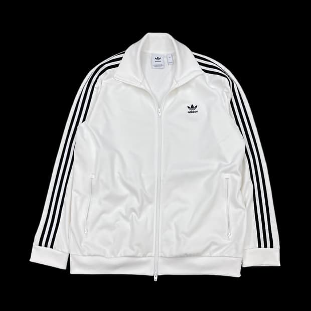 아디다스 신형 베켄바우어 투웨이 화이트 트랙탑 져지