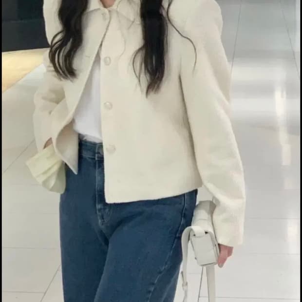 리브아워 트위드자켓