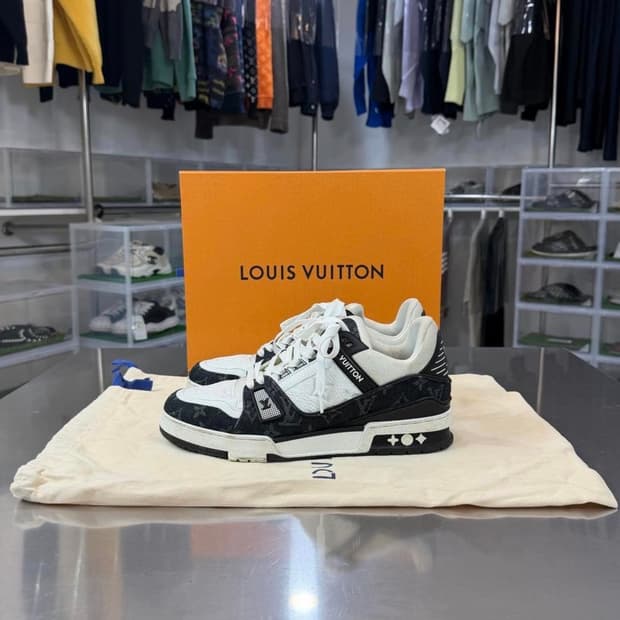 [리오브전포점] 루이비통 LV 트레이너 데님 모노그램 스니커즈