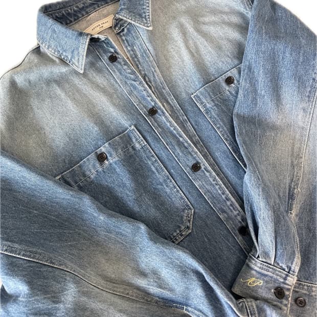 에프터프레이 청남방 자켓 L