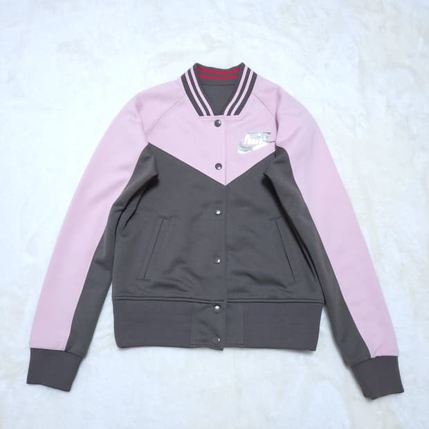 나이키 양면 여성 블루종 점퍼 90 0223