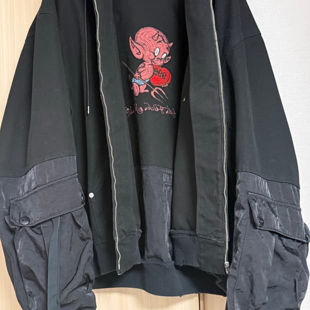 키딜 액티브 자켓 블랙