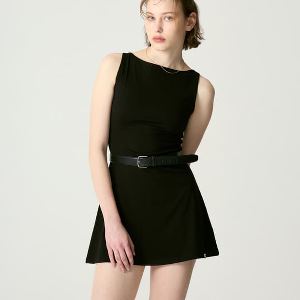 글로니 GIRLFRIEND MINI DRESS (BLACK)