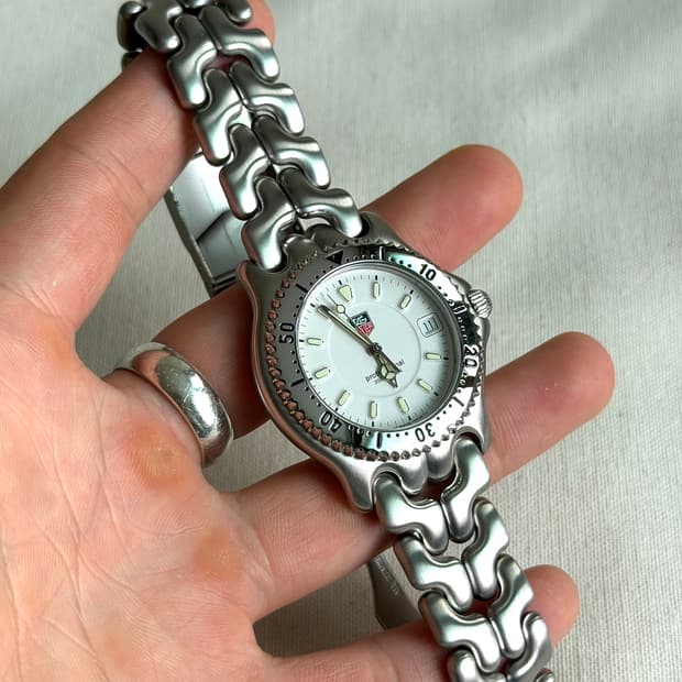 태그호이어 S/el 화이트 다이얼 40mm