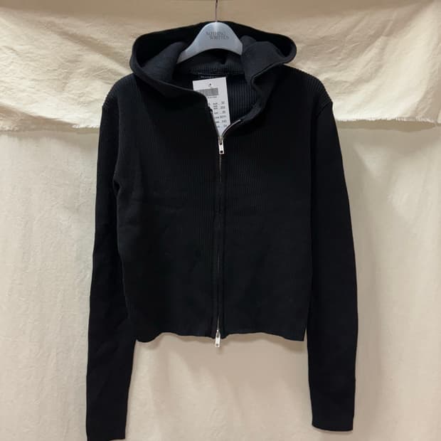 브랜디멜빌 골지 투웨이 후드집업