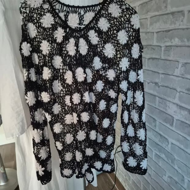 summer 크로쉐 니트