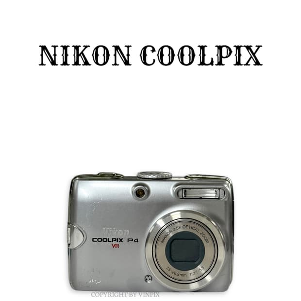 니콘 쿨픽스 P4(coolpix p4) 빈티지 디지털 카메라 디카