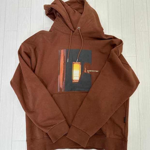 [XL] 앤더슨벨 필름 아카이브 후드티 (브라운)