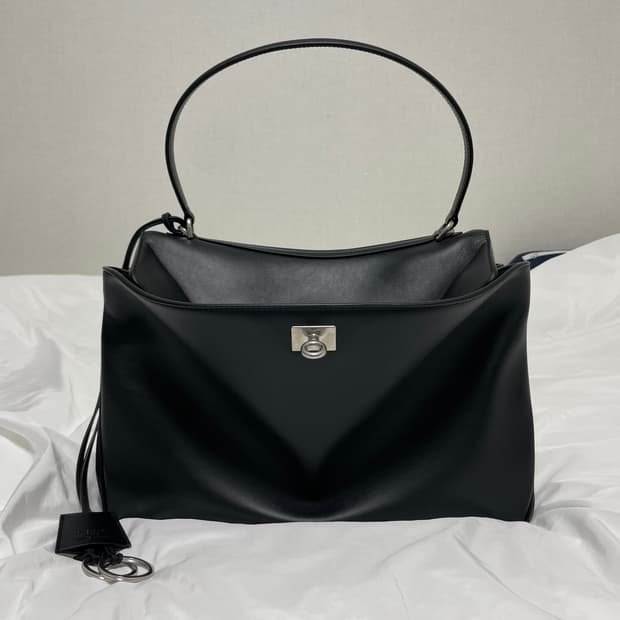 발렌시아가 로데오백/미디움/블랙 은장