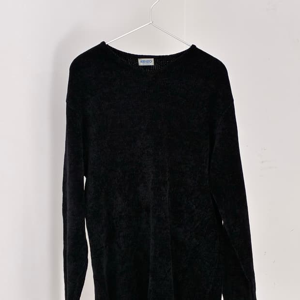 Kenzo vintage black knit