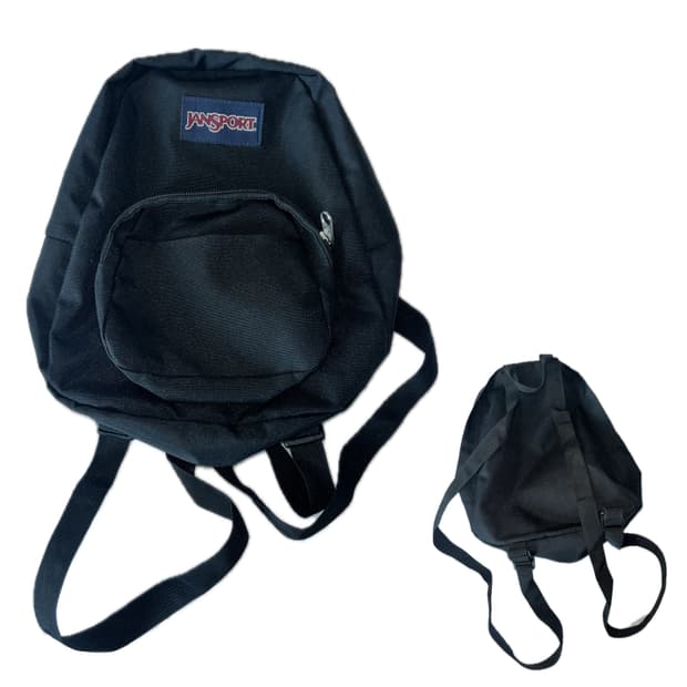 잔스포츠 하프파인트 미니백팩 블랙