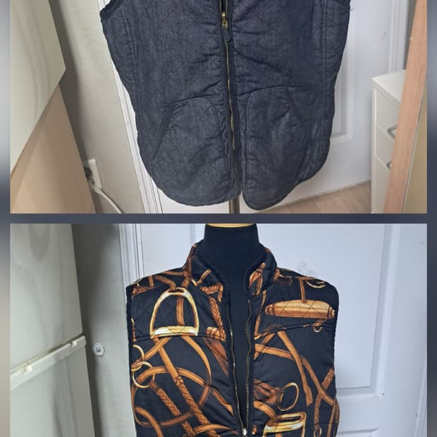 폴로 랄프로렌 양면 리버시블 퀼팅 조끼 베스트 XL 약 66~77