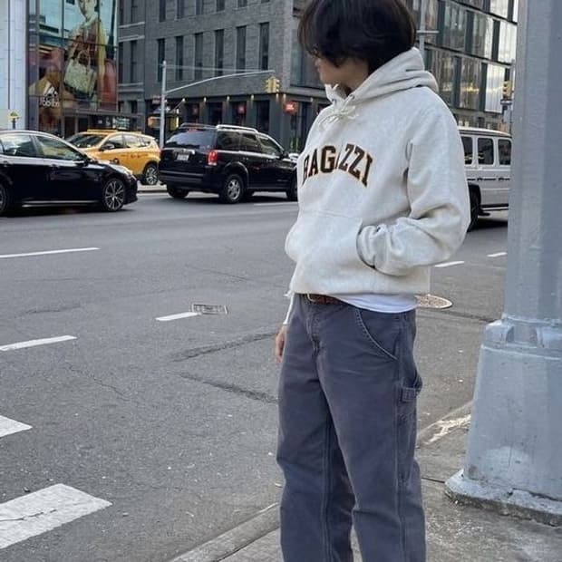 빈티지 칼하트 싱글니 카펜터 팬츠 B11PTB