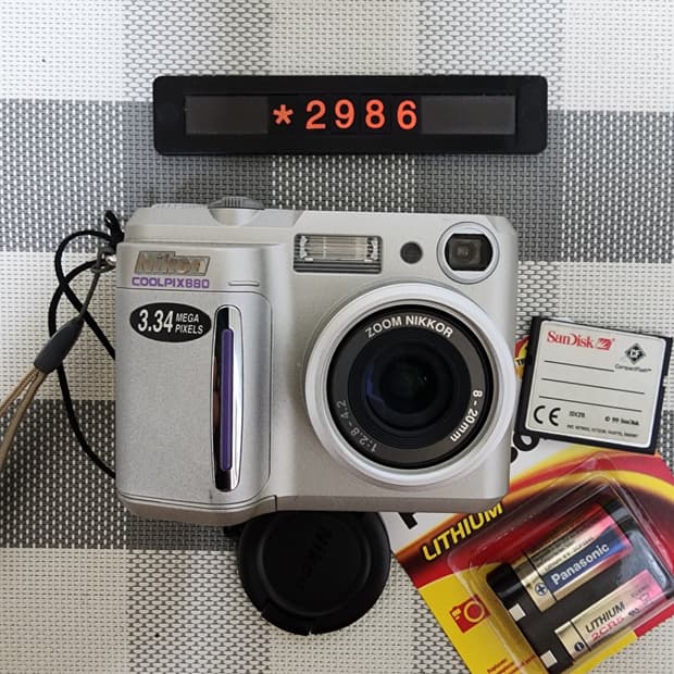 니콘 쿨픽스 880 디지털카메라 파우치포함