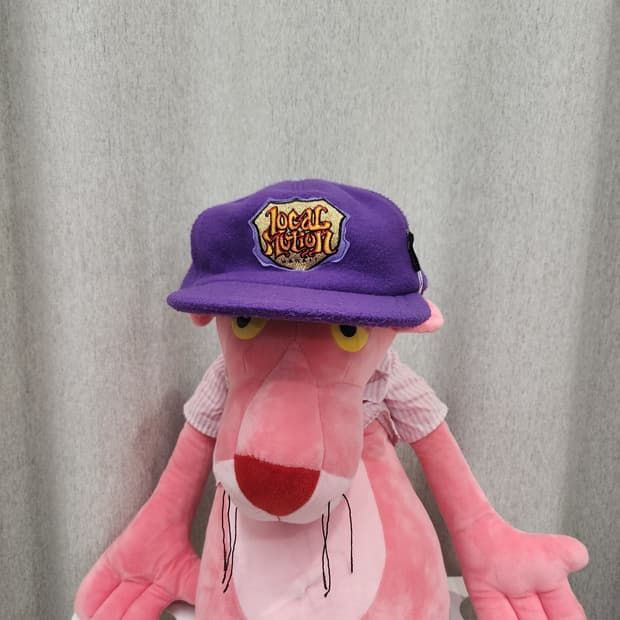 Vintage Local Motion logo earflap hat